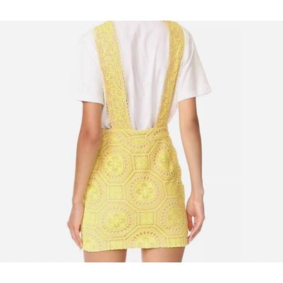 NEW ENGLISH FACTORY love those lemons dress in yellow, white - Picture 2 of 2